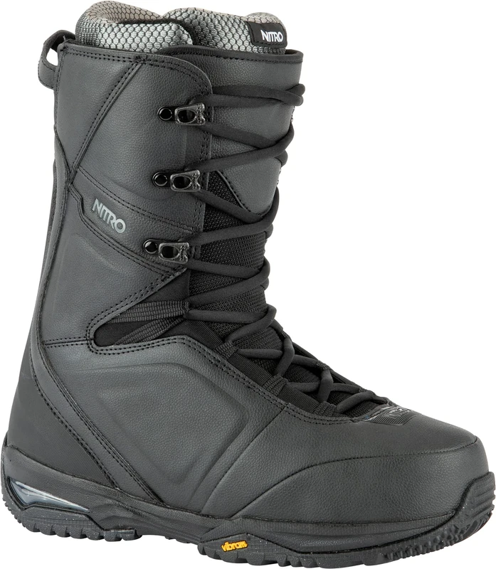 Nitro Men's Team STND Boot '22 Snowboard Boot, Black, 285