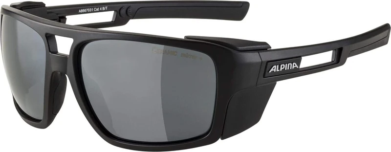 ALPINA Unisex - Adult, SKYWALSH CMR+ sports glasses, black matt, One Size