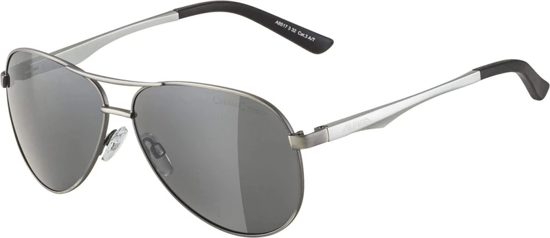 ALPINA Unisex - Adult, A 107 sunglasses, titanium matt, One Size - Image 1