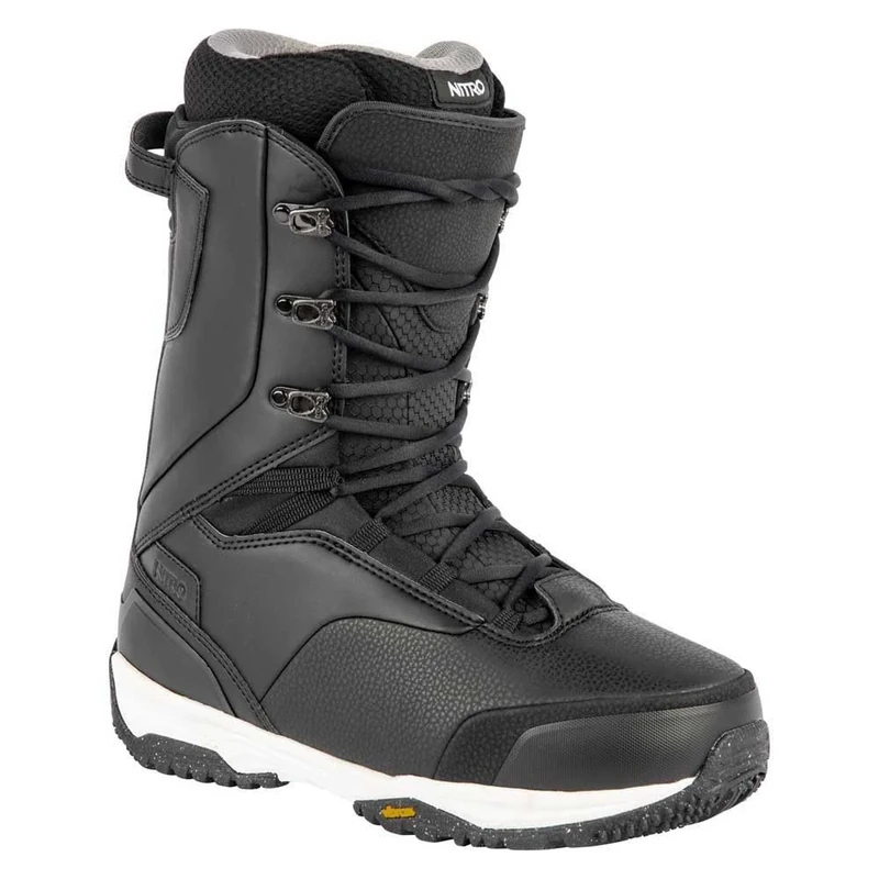 Nitro Men's Team STND Boot '22 Snowboard Boot, Black, 280