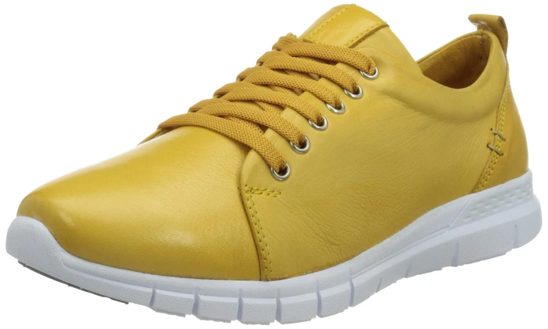 Andrea Conti 1701704 Women’s Sneaker, Curry, 5 UK - Image 1