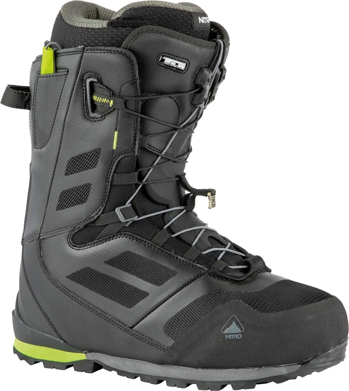 Atomic Men's Incline TLS Boot '22 Snowboard Boot, Black-Lime, 265