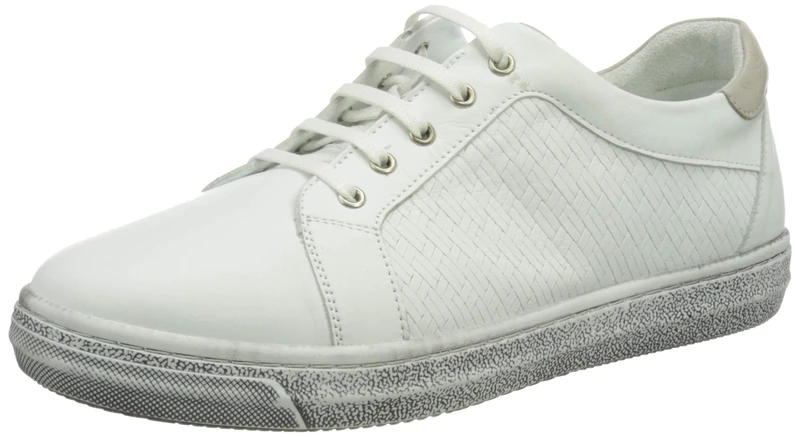 Andrea Conti Women's 61720 Sneaker - Wei /Silbergrau - 3.5 UK