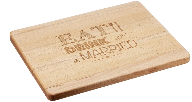 Engraved House 8052530620335 Wooden Chopping Board, Wood