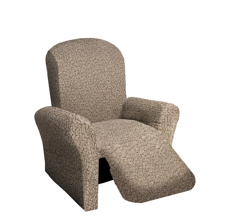 Venere Nougat Recliner Chair Cover - Image 1