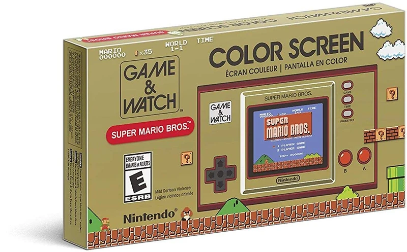 Nintendo Game & Watch Super Mario Bros - Retro Electronic Game