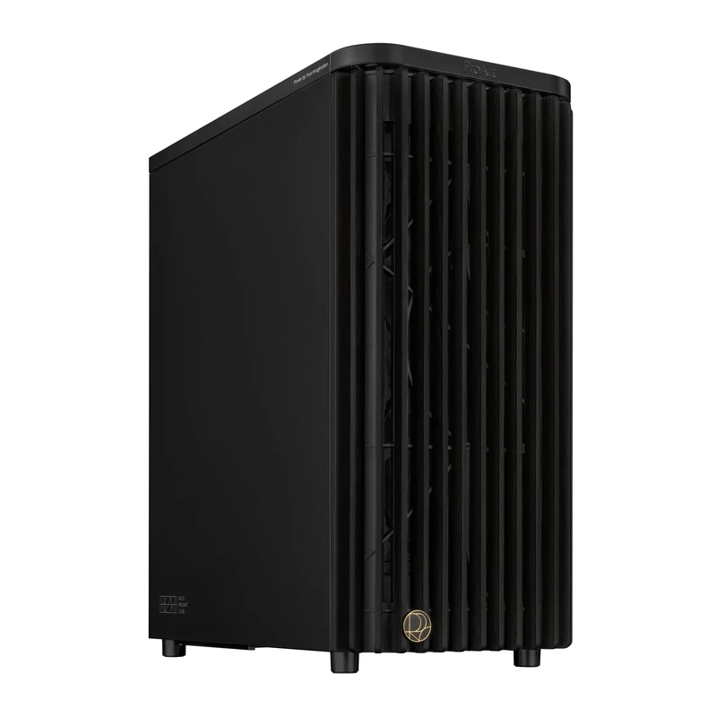 Asus ProArt PA401 Wood Gaming Case, ATX, Front Grill, 2x 16cm Fans, PWM Fan Hub, USB-C 20Gps, Black