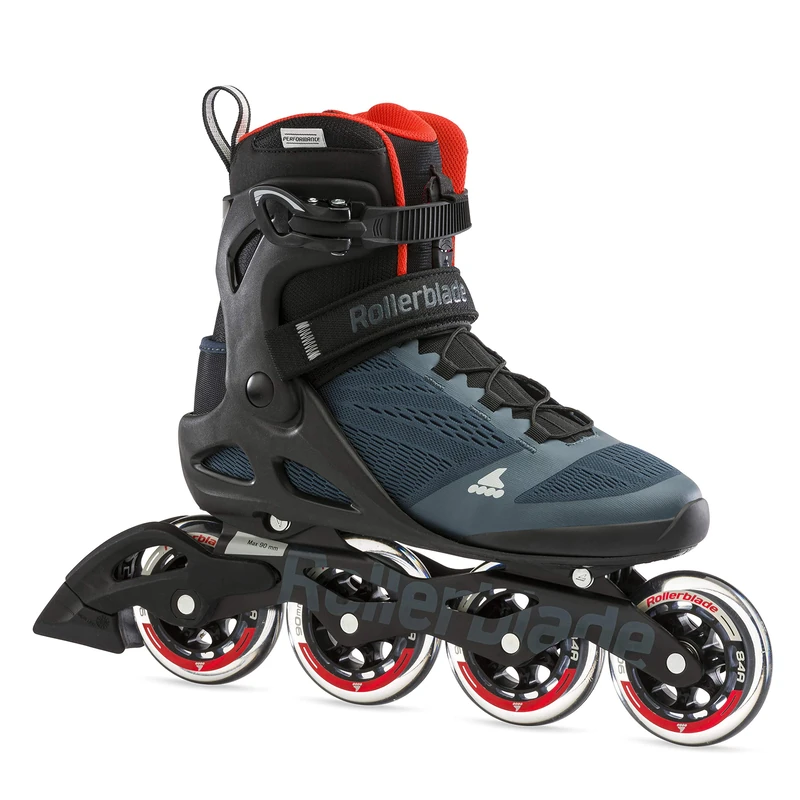 Rollerblade Men's Macroblade 90 Inline Skates Orion Blue/Spicy Orange, 305
