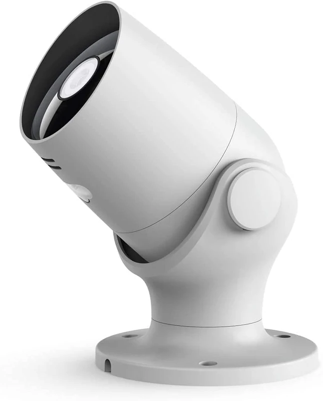 Hama WLAN surveillance camera (WLAN camera for outdoor, outdoor camera with voice and app control, weatherproof outdoor camera with motion detector, night vision, 2-way audio, recording, 1080p) white