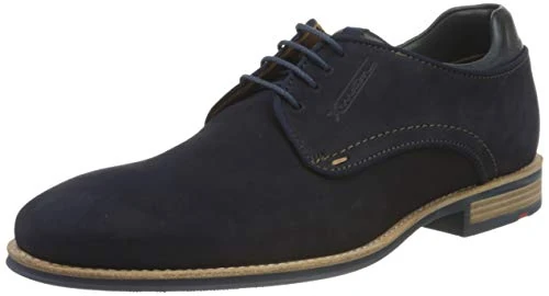 Lloyd Men's Massimo Uniform Dress Shoe, Midnight/Atlantic, 6.5 UK - Image 1