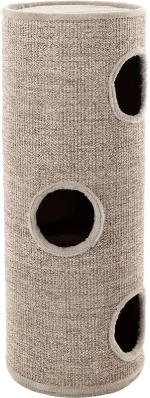 Flamingo SCRATCHING BARREL GRETA GREY L 38x38x100CM