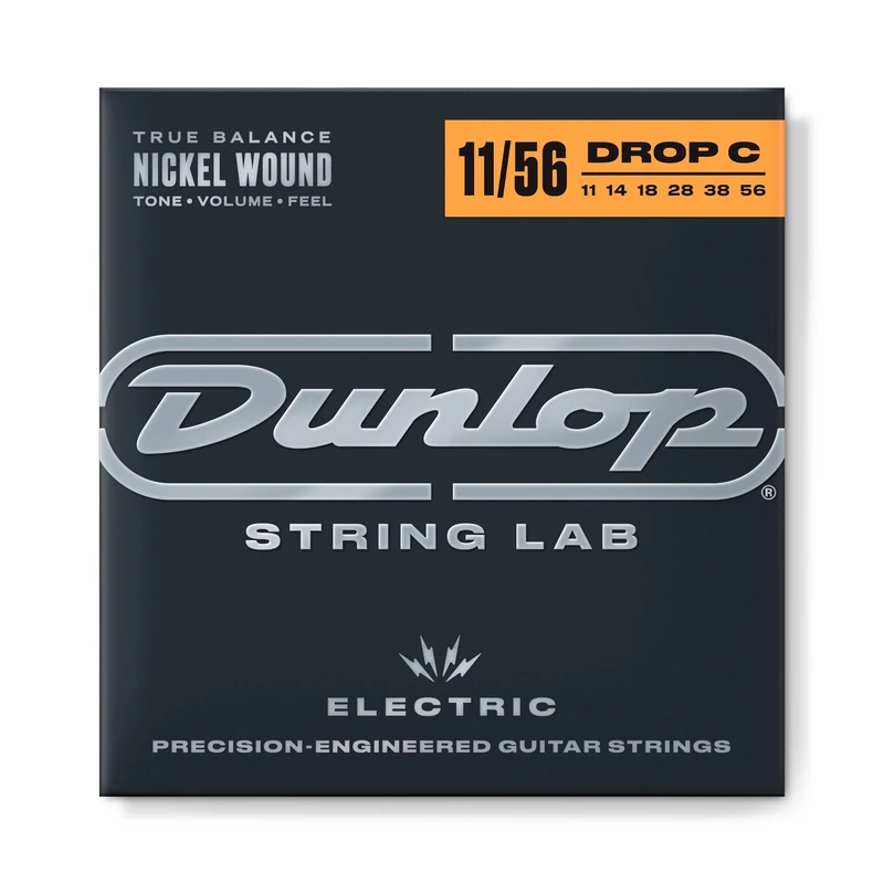 Jim Dunlop Performance+ Electric Guitar Strings 11-56 Drop C