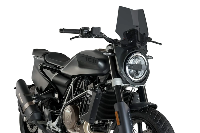 Puig 3858F Windshield Naked New Generation Sport Dark Smoke