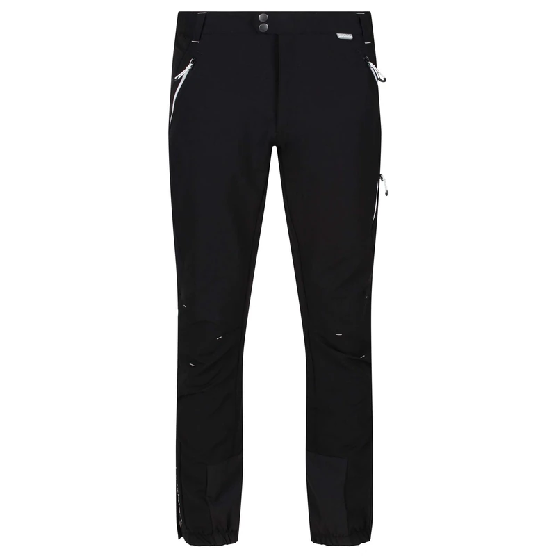 Regatta Mens Mountain Walking Trousers (36R) (Black)