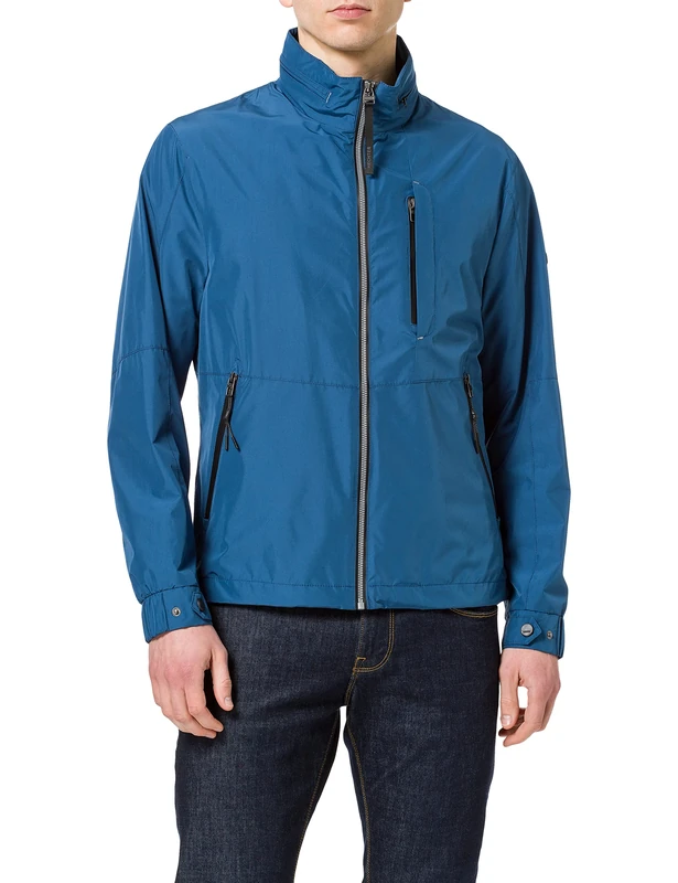 Daniel Hechter Men's Blouson Jacket, Poseidon Blue, 38