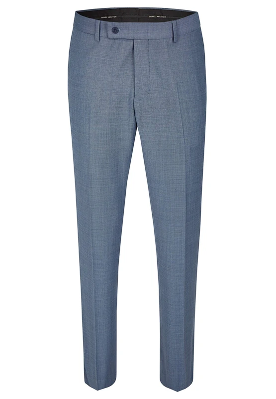 Daniel Hechter Men's Pants Trousers Modern 37.5, Light Blue, 46