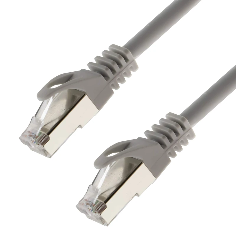 Network Cable S/FTP PIMF Cat 7 50 m Grey Patch Cable Gigabit Ethernet LAN DSL CAT7 Cable