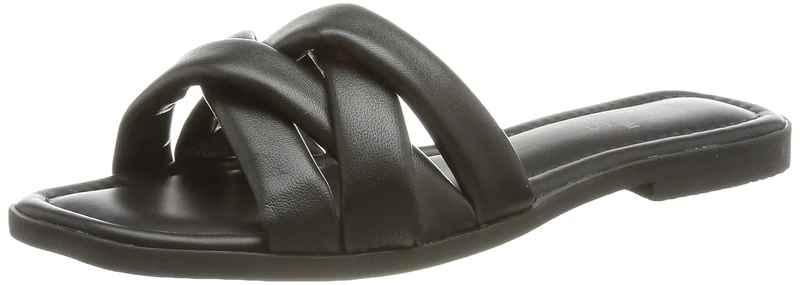 s.Oliver Women's 5-5-27117-36 Slide Sandal, Black, 6 UK