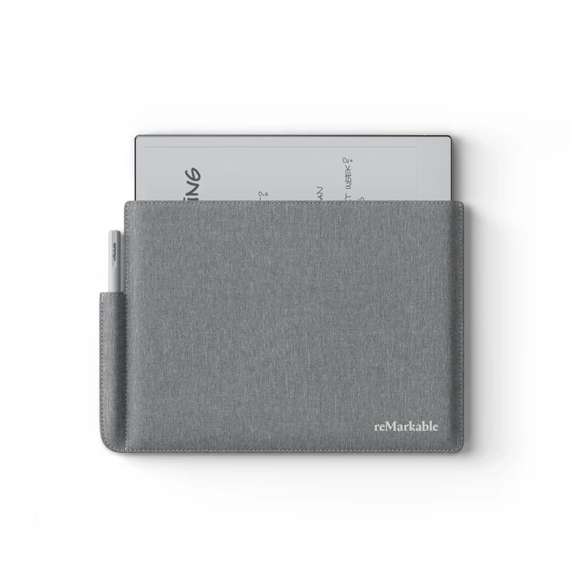 reMarkable Folio | Polymer Case for reMarkable 2 with Pen Holder | Grey