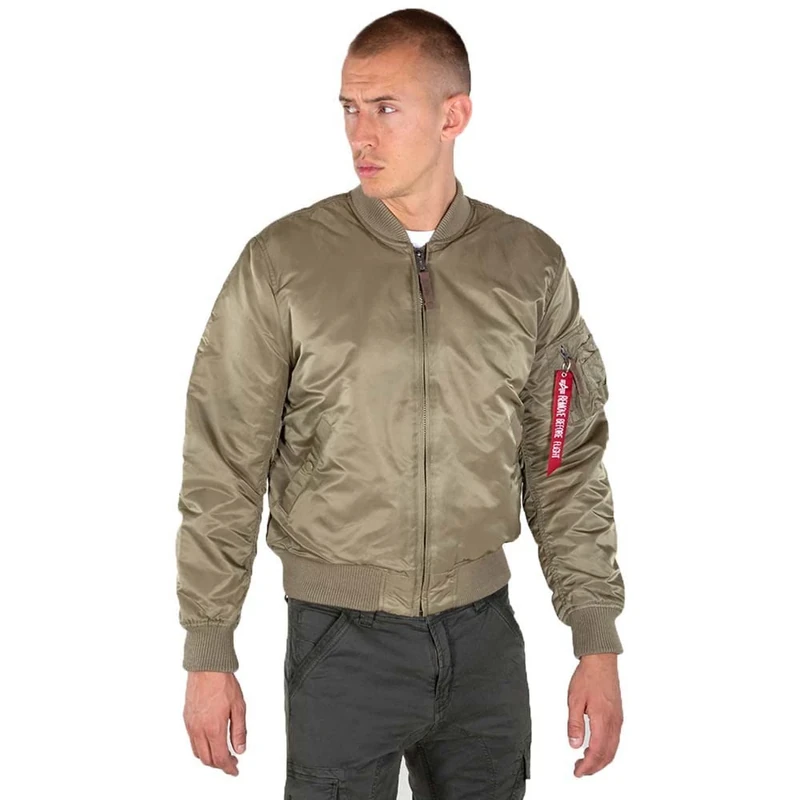ALPHA INDUSTRIES Men's MA-1 VF 59 Jacket, stratos, M