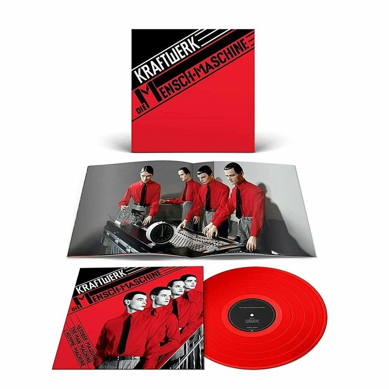 Die Mensch-Maschine (German Version) [Transparent Red Vinyl] [VINYL]