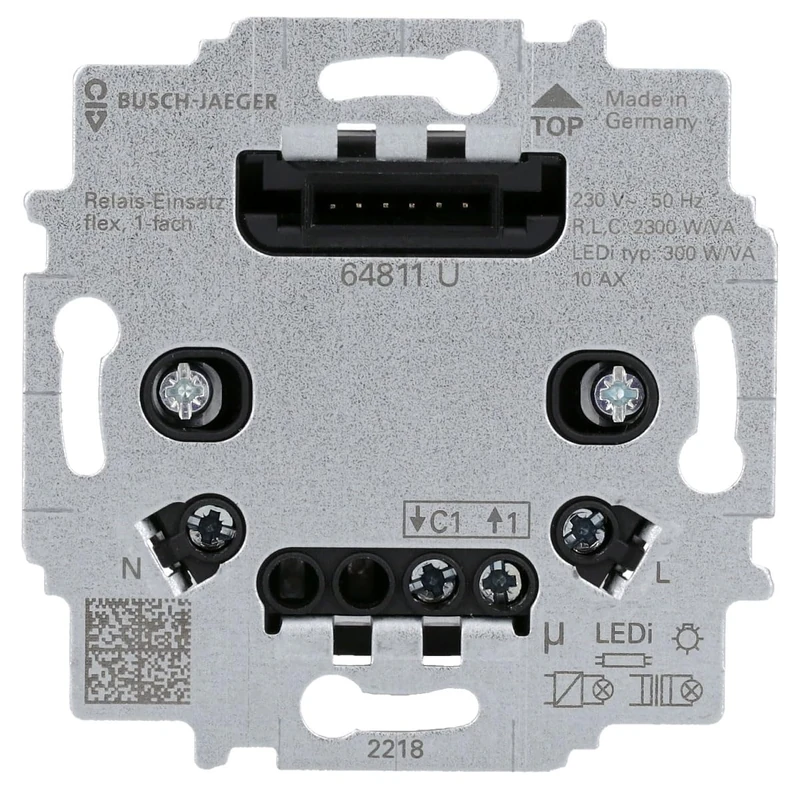 Busch-Jaeger 64811 U Universal Relay Insert