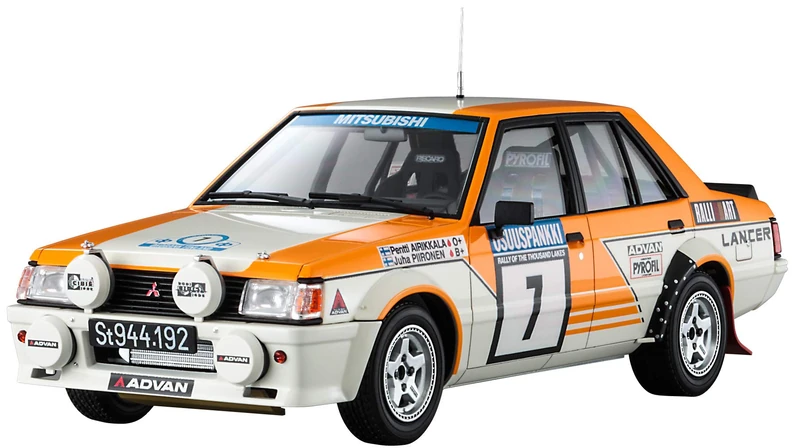 Hasegawa 1:24 Mitsubishi Lancer EX 2000 Turbo - 1982 1000 Lakes Rally