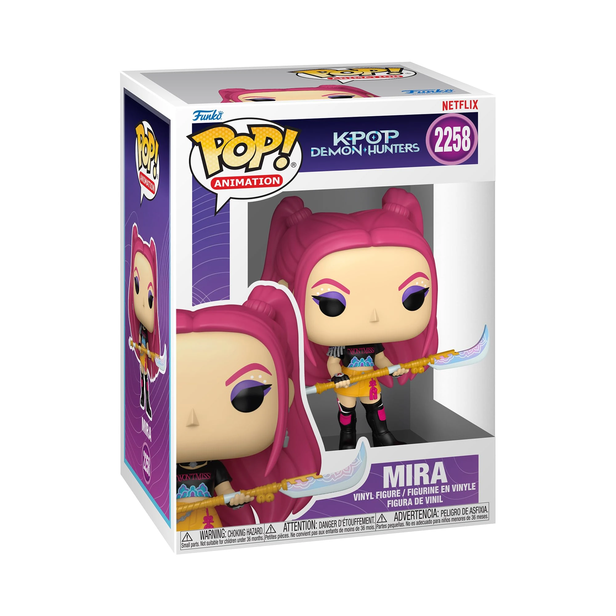 Funko Pop Animation: KPop Demon Hunters - Mira - Collectable Vinyl Figure - Gift Idea - Official Merchandise - Toys for Kids and Adults - Movies Fans
