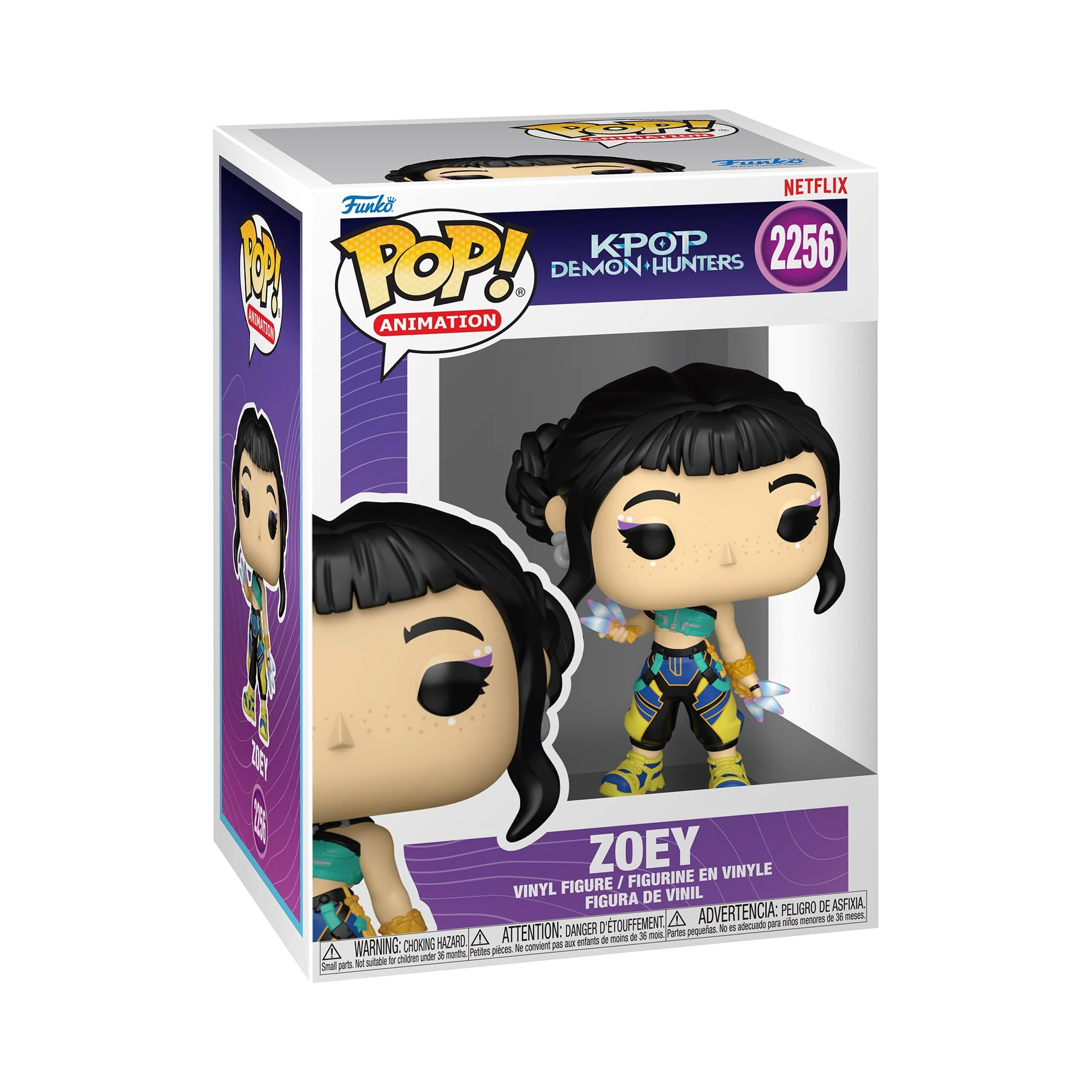 Funko Pop Animation: KPop Demon Hunters - Zoey - Collectable Vinyl Figure - Gift Idea - Official Merchandise - Toys for Kids and Adults - Movies Fans