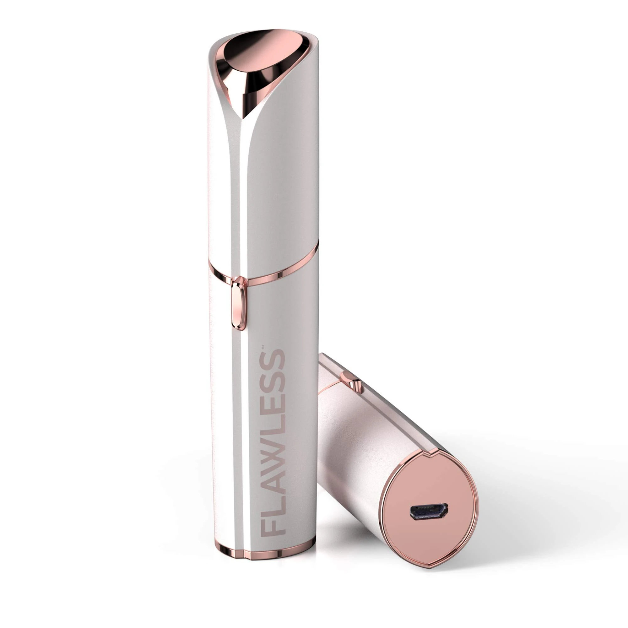 Finishing Touch Flawless Next Generation Facial Hair Remover, Rechargeable, 2 x Replacement Heads Included, White