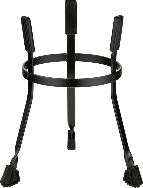 Nino Percussion Conga Basket Stand - Instrument Stand for 8-inch Congas - Powder-Coated Steel, Black (NISTAND-08)