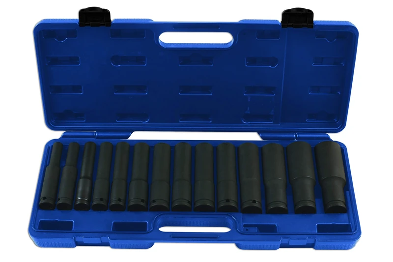 Laser 7759 Extra Deep Impact Socket Set 1/2"D 14pc