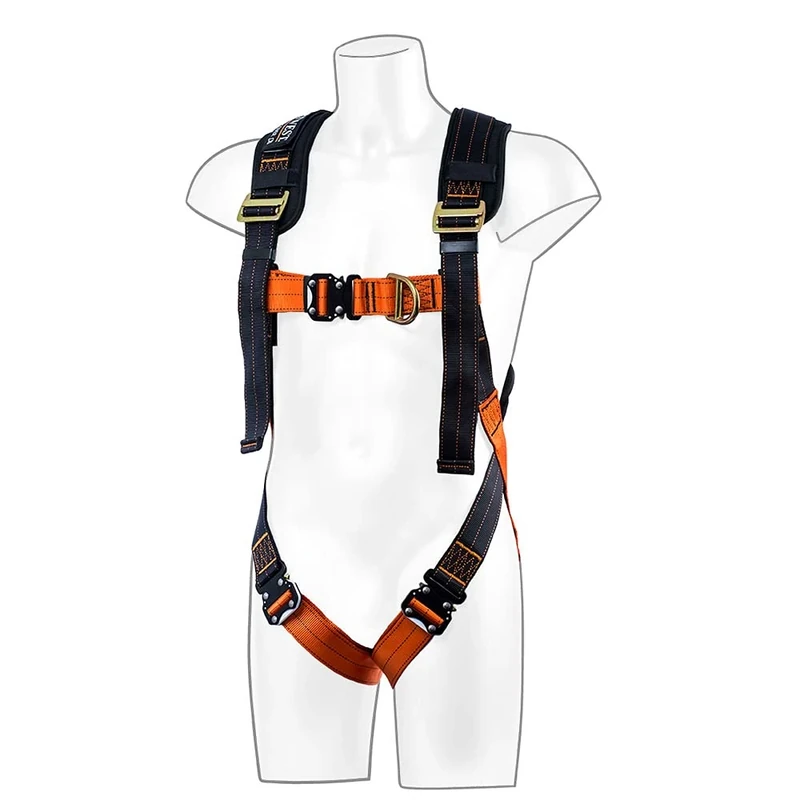 Portwest Portwest Ultra 2 Point Harness, Size: S/M/L, Colour: Black/Orange, FP72K1RS/M/L