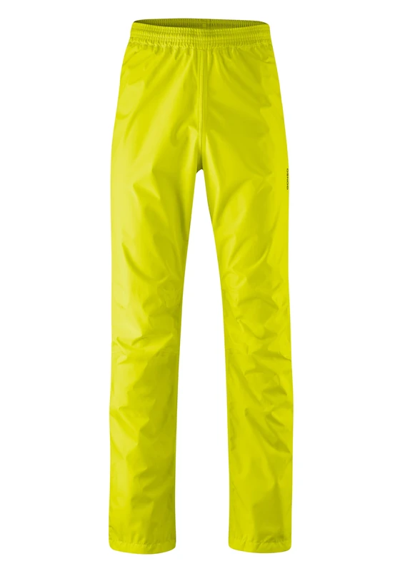 Gonso Unisex Rain Trousers Save Pants Waterproof Cycling Shorts with Taped Seams Short Size Safety Yellow