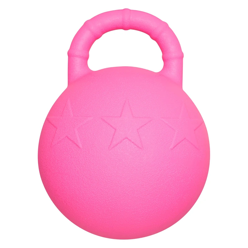 Imperial Riding IRH Horse Ball, Play Ball for Horses and Dogs Made of Soft Plastic, 25 cm, Hot Pink, 1 Size