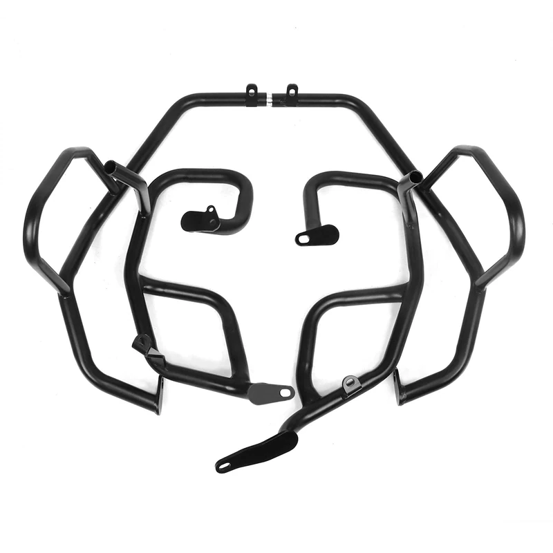 Worldmotop Highway Crash Bars Engine Guard fits for BMW F750GS F850GS F 750 850 GS 2018 2019 2020 2021 2022 2023(Upper and Lower)