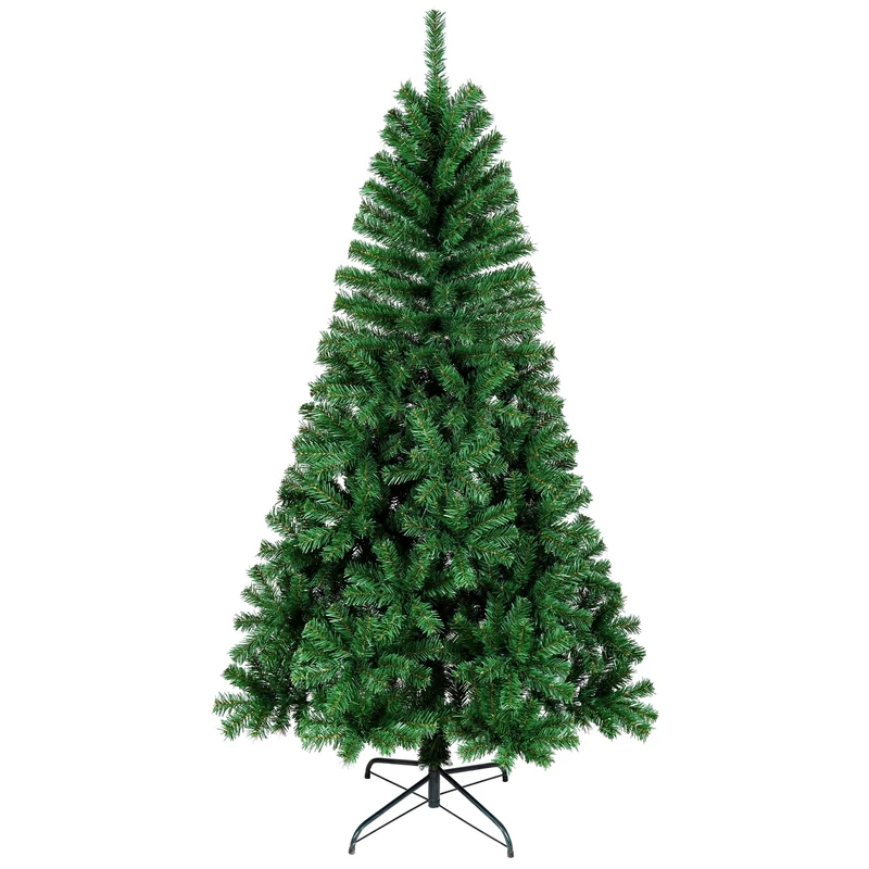 Uten Christmas Trees 6.9ft, 2.1M Artificial Christmas Tree with 1000 Tips Green Xmas Tree & Strong Metal Stand