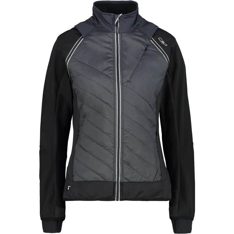 CMP - Woman Jacket With Detachable Sleeves, Anthracite, XXXL