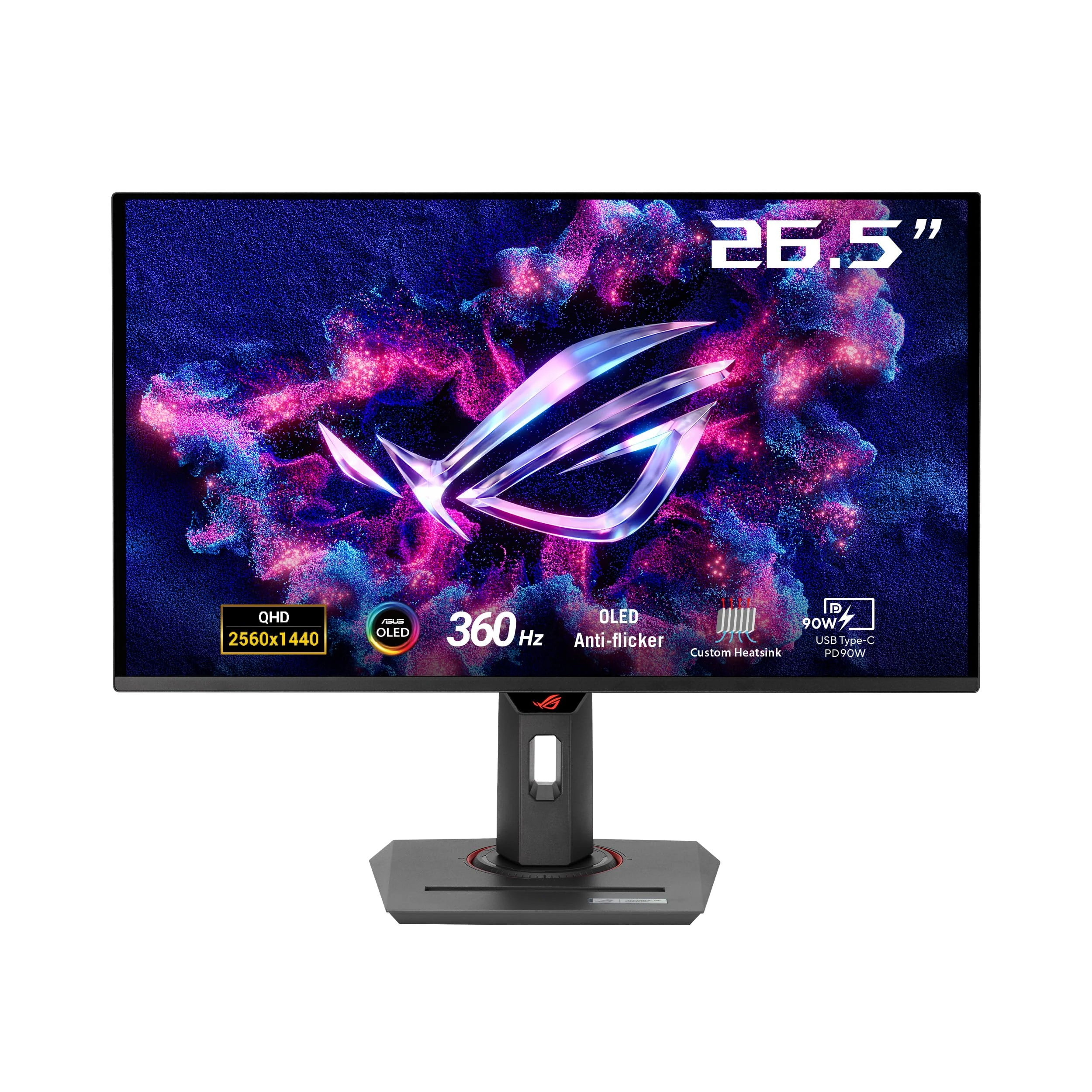 ASUS ROG Strix XG27ACDNG 27" QD-OLED QHD 360Hz 0.03ms Freesync Premium Pro G-Sync USB-C Gaming monitor