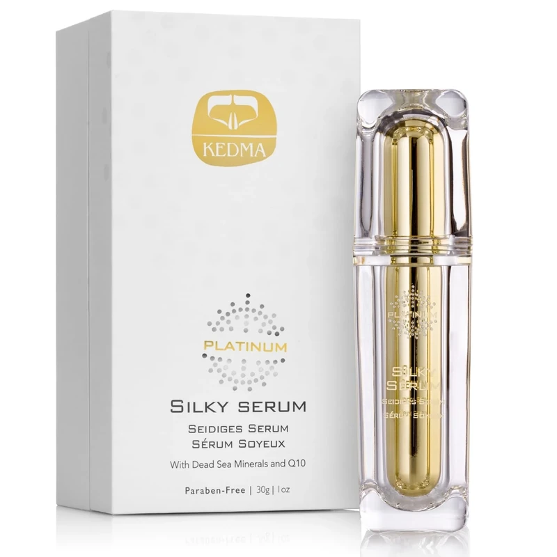 Kedma - Platinum Anti-Aging Serum with Q10 and Multivitamins - Firming and Antioxidant - For All Skin Types - 30g