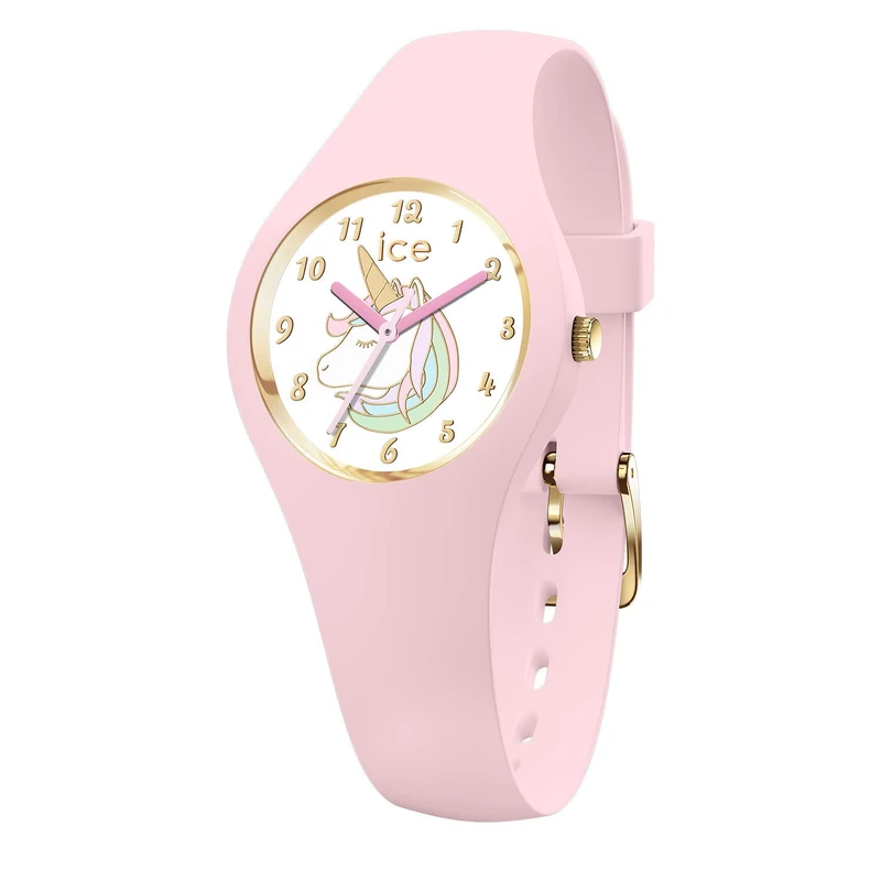 ICE-WATCH - ICE fantasia Unicorn pink - Girl's wristwatch with silicon strap - 018422 (Extra small)