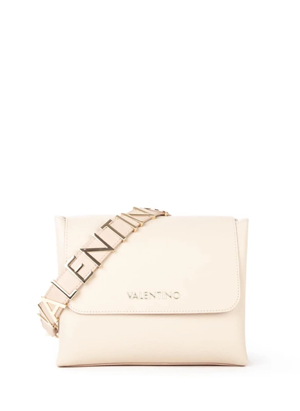 Valentino Alexia Women's School Bag, ecru, medium