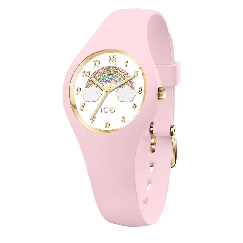 ICE-WATCH - ICE fantasia Rainbow pink - Girl's wristwatch with silicon strap - 018424 (Extra small)