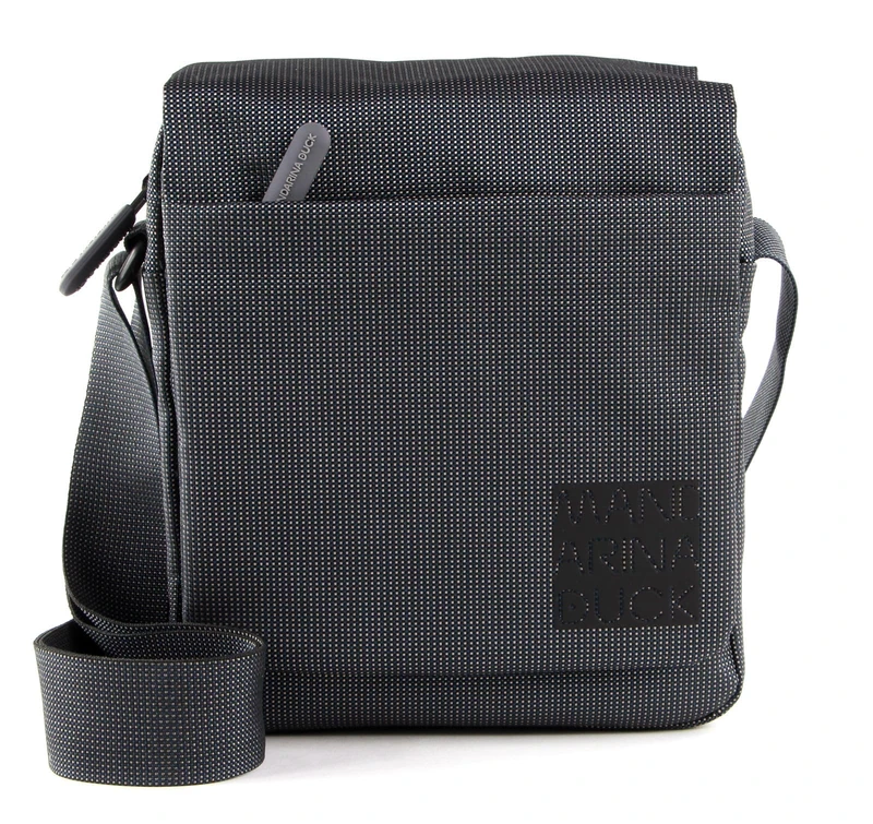 Mandarina Duck Men's District Messenger Bag, Steel, Taglia Unica