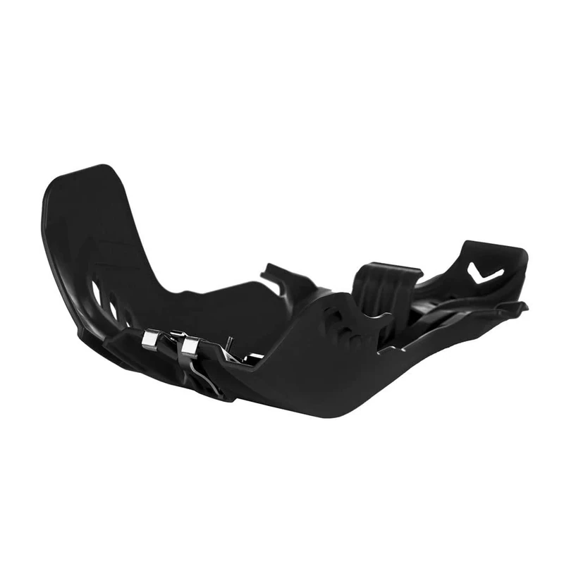POLISPORT Fortress 8472000001 Engine Protection Plate with Connecting Rod Protection Made of Heavy Duty and Durable Lightweight Plastic, Compatible with Motorcycles KTM, Husqvarna in Black