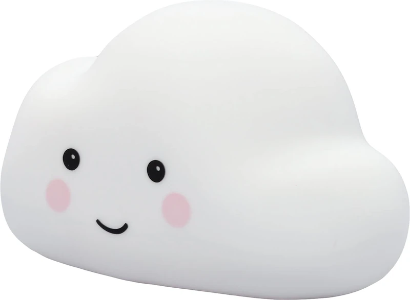 Reer Lumilu Cute Cloud Night Light Christening Gift Birthday Gift for Boys Girls White
