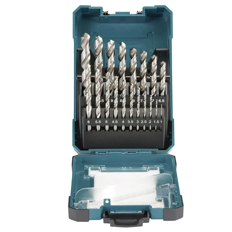 Makita D-67549 Drill Bit Set HSS-G 19 Pieces - Image 1