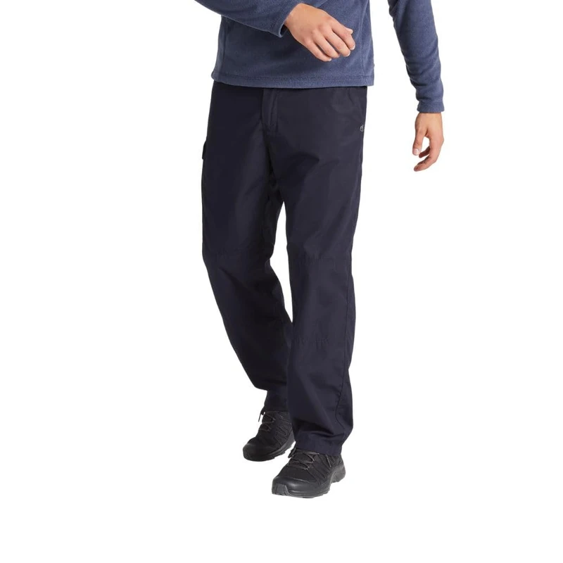 Craghoppers Men's Kiwi Classic Walking Trousers Relaxed Fit Hiking Pants DK Navy 26"