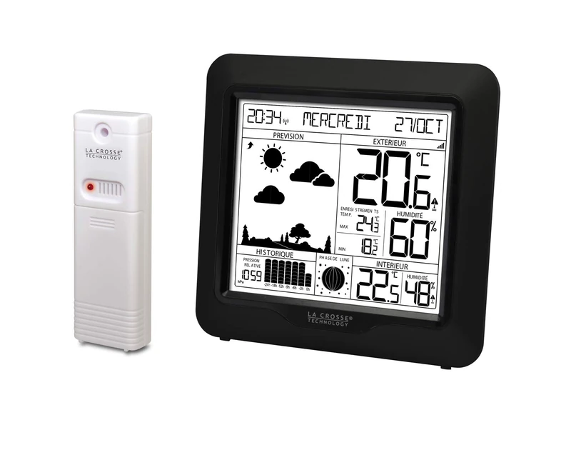 La Crosse Technology WS6823-BLA Weather Station - Black