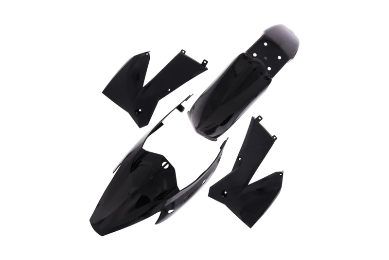 POLISPORT 90892 Polisport Enduro Plastic Replica Kit for Those Looking for OEM Quality for KTM Motorcycles in Black